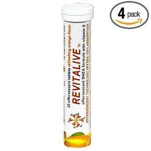Energit Revitalive Dietary Supplement, Effervescent, Orange , 20 