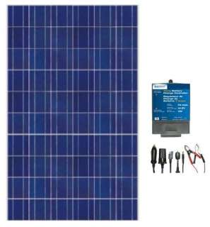Geoking 65W Solar Panel w/ Sunforce Charge Controller  