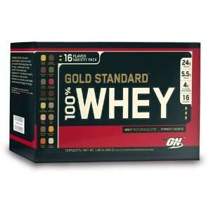  Whey Gold Standard Variety Pack: Health & Personal Care