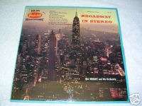 Broadway In Stereo Ira Wright Orchestra LP Record  
