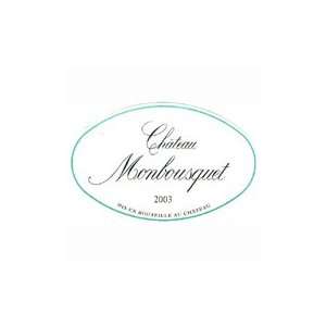  Chateau Monbousquet Blanc 2003 Grocery & Gourmet Food