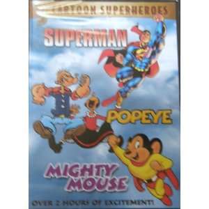  3 Superhero Cartoons on 1 DVD: Superman, Mighty Mouse 