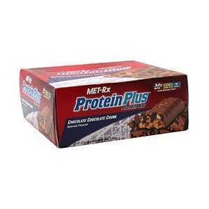 MET Rx Protein Plus Protein Bar   Chocolate Chocolate Chunk   12 ea