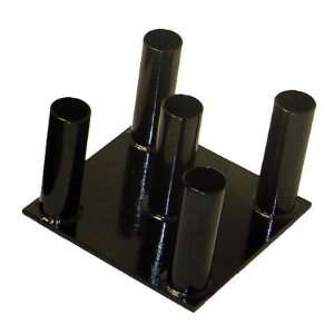  Barbell Bar Rack for 5 Olympic Bars: Sports & Outdoors