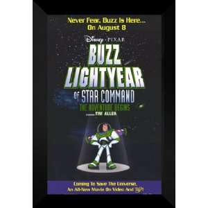  Buzz Lightyear Star Command 27x40 FRAMED Movie Poster 