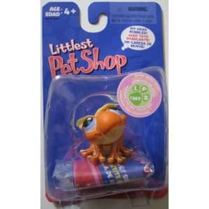  Littlest Pet Shop Super Sassy Pets # 362 Orange Dart Frog 