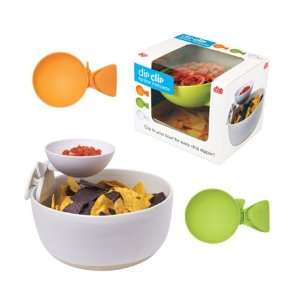  Dip Clip Clip On Chip & Dip Bowl Party Ware: Kitchen 
