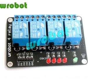 Wrobot 4 Channel Relay Shield  