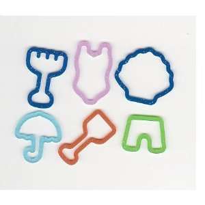 Silly Bands   Mini Beach Glitter (12 Pack)