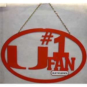  Miami Hurricanes Hanging Sign