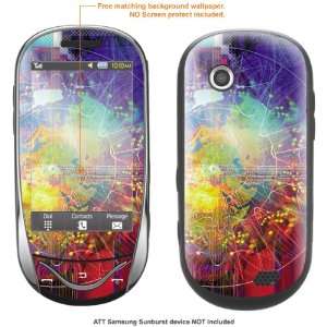   Sticker for AT&T Samsung Sunburst case cover sunburst 373 Electronics