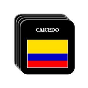  Colombia   CAICEDO Set of 4 Mini Mousepad Coasters 