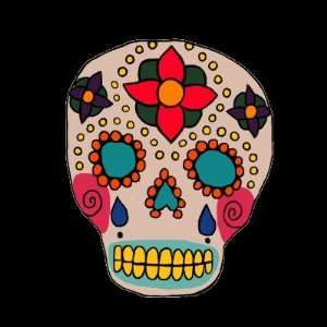  Mexican Folk Art Sugar Skull Fridge Magnets
