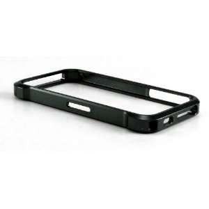  Iphone 4/4S Aluminum Bumper Case (Black): Cell Phones 