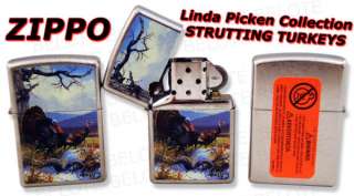 Zippo Linda Picken Strutting Turkey Lighter 207CI001482  