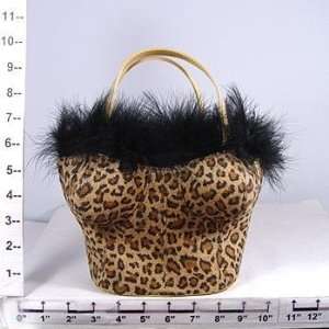  Purse ~ Leopard ~ Bustier w/Fur Trim: Everything Else