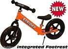 2012 orange strider tm st 3 kids balance running bike