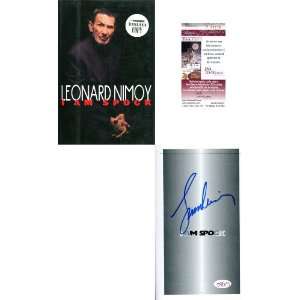 Leonard Nimoy Autographed I am Spock Book (James Spence)  