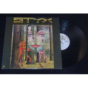 Styx The Grand Illusion   Hand Signed Autographed   Record Album Vinyl 