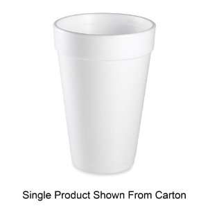    Insulated Styrofoam Cup, 16 oz, 1000/CT, White: Office Products