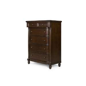   Finish with Antique Brass Hardware Wood 5 Drawer Chest: Home & Kitchen