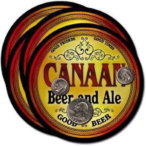  Canaan, NH Beer & Ale Coasters   4pk 