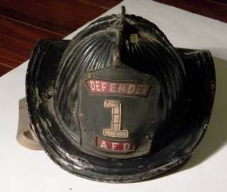 FIREMAN VINTAGE HELMET #1 CAIRNS & BROTHERS  