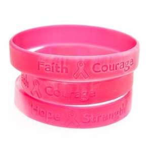  Pink Camouflage Breast Cancer Bracelet: Toys & Games