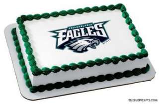 Philadelphia Eagles Edible Image Icing Cake Topper  