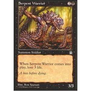  Magic the Gathering   Serpent Warrior   Stronghold Toys & Games