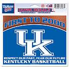 university of kentucky uk basketball first to 2000 window car