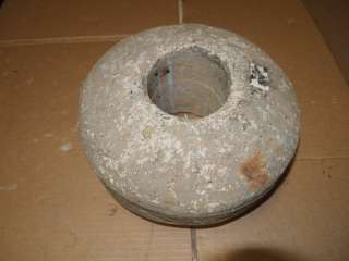 Antique Granite Rock Curling Stone Early Example 10 3/4 by 5 1/2 