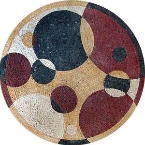 Modern Mosaic Pattern Tile Stone Art Floor Wall Table  