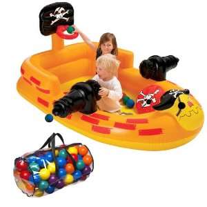  Intex Little Pirate Play Center with 100 Pack Fun Ballz 