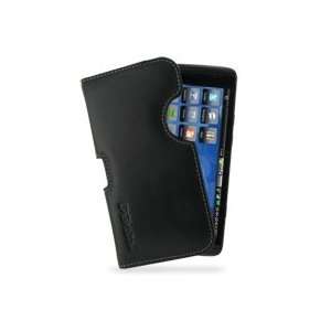   Black Leather Horizontal Pouch Ver. 2 for Dell Streak: Electronics