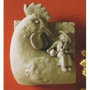   CHICK CHAT Cute NEW 6.5 Cast Stone Plaque GIRL TALK