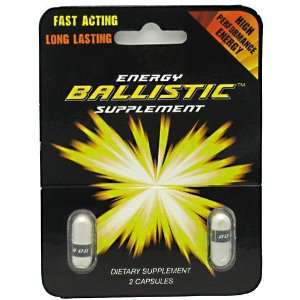   Ballistic, 2 capsules (Weight Loss / Energy): Health & Personal Care