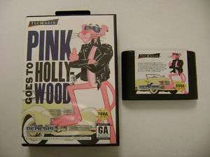 Pink Panther Goes to Hollywood (Sega Genesis) in Box  