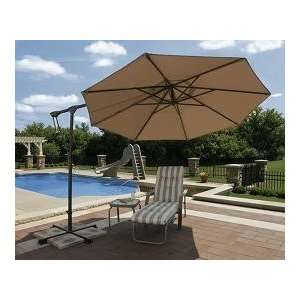  Tobago Cantilever Umbrella: Patio, Lawn & Garden