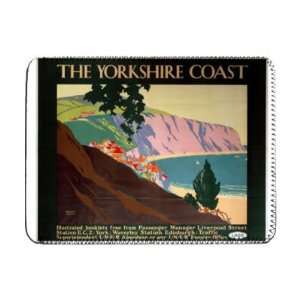  Yorkshire Coast   Hillside town on the coast   iPad Cover 