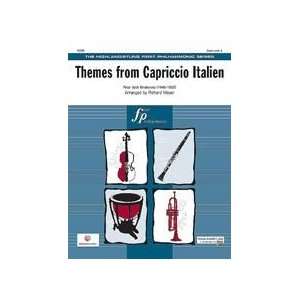Capriccio Italien, Themes from Conductor Score & Parts