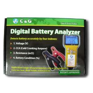  C&G Digital Battery Tester and Analyzer
