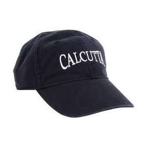  Calcutta Ladies Cap Black w/White