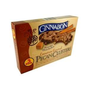 Cinnabon Cinnamon Caramel Pecan Clusters 3 Packs:  Grocery 