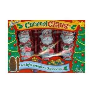 Chocolate Santas Filled With Caramel:  Grocery & Gourmet 