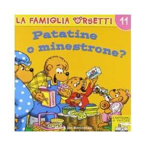  Patatine o minestrone?: Stan Berenstain, Jan Berenstain 