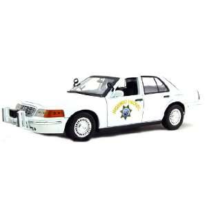  Motormax 1/18 CHP SMPV Slick Top Police Car: Toys & Games