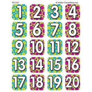  Numbers 1 20 Stickers 120 Stks: Office Products