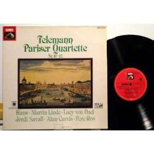  Telemann   Pariser Quartette Nr. 10 12, Hans Martin Linde 