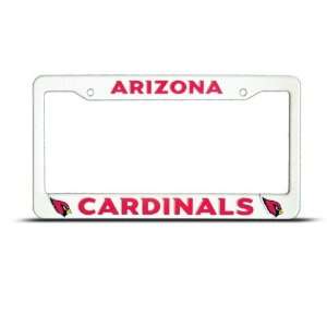   Cardinals Nfl Plastic Nfl license plate frame Tag Holder: Automotive
